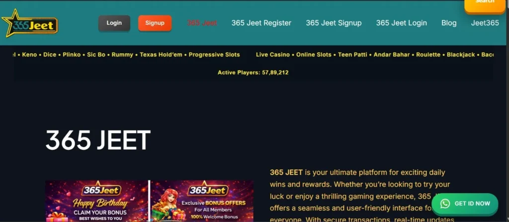 365Jeet Register | Create New 365Jeet Betting – Complete Online Gaming Exchange Guide